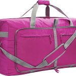 Bago Travel Duffel Bags for Traveling Women & Men- Foldable Weekender Bag - 80L 27" Large Duffle Bag For Travel & Camping Bag - Packable Lightweight Overnight Luggage bag (Black)